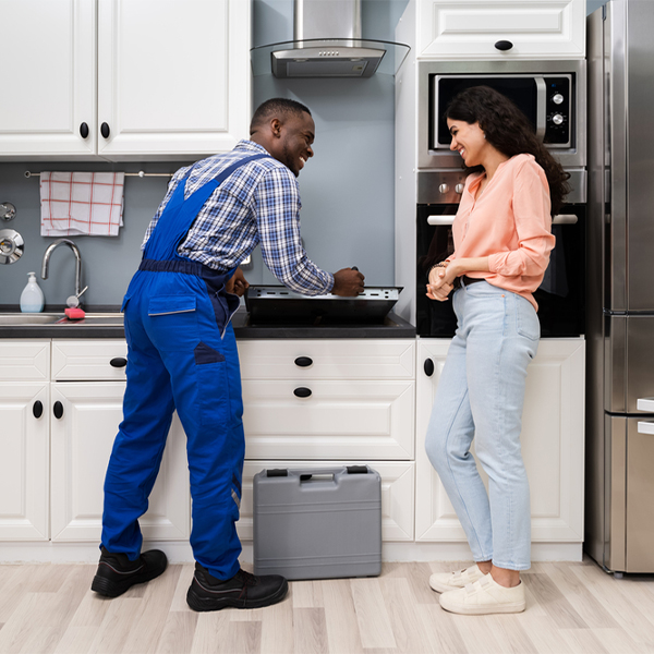 what kind of warranty do you offer on your cooktop repair services in Macon IL